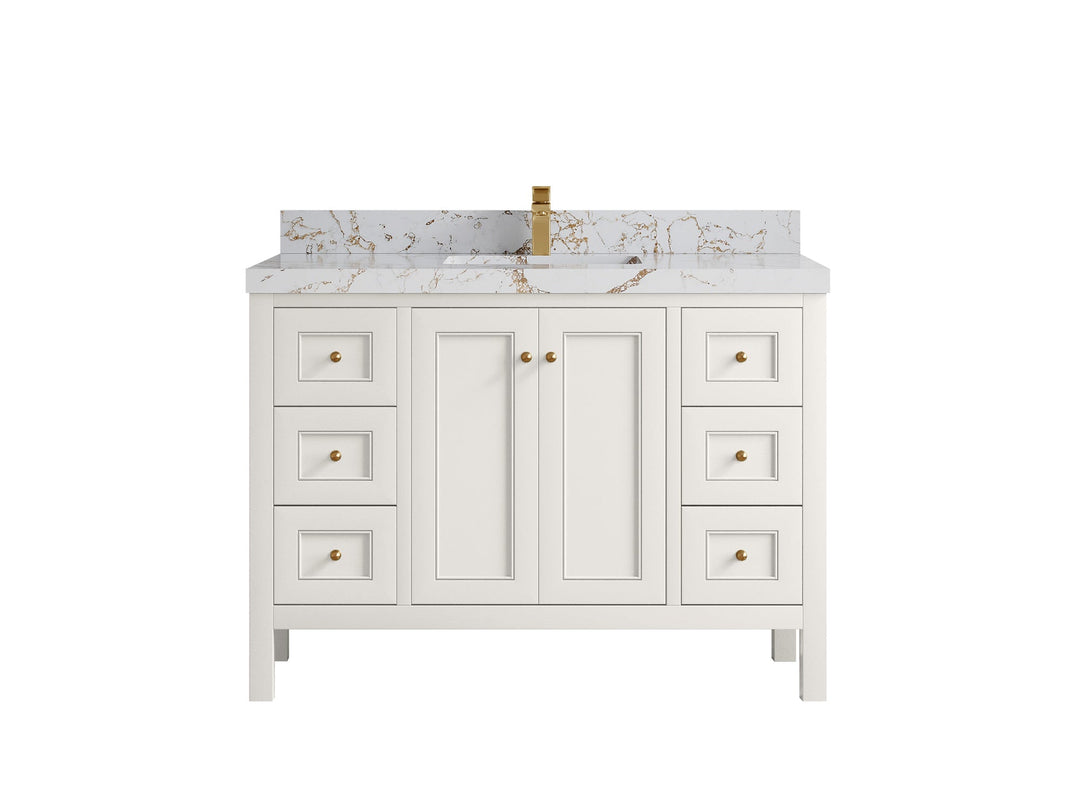 Nashville 48 in. W x 22 in. D Single Sink Bathroom Vanity - Willow Bath and Vanity