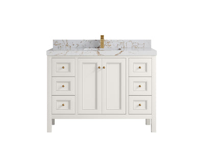 Nashville 48 in. W x 22 in. D Single Sink Bathroom Vanity - Willow Bath and Vanity