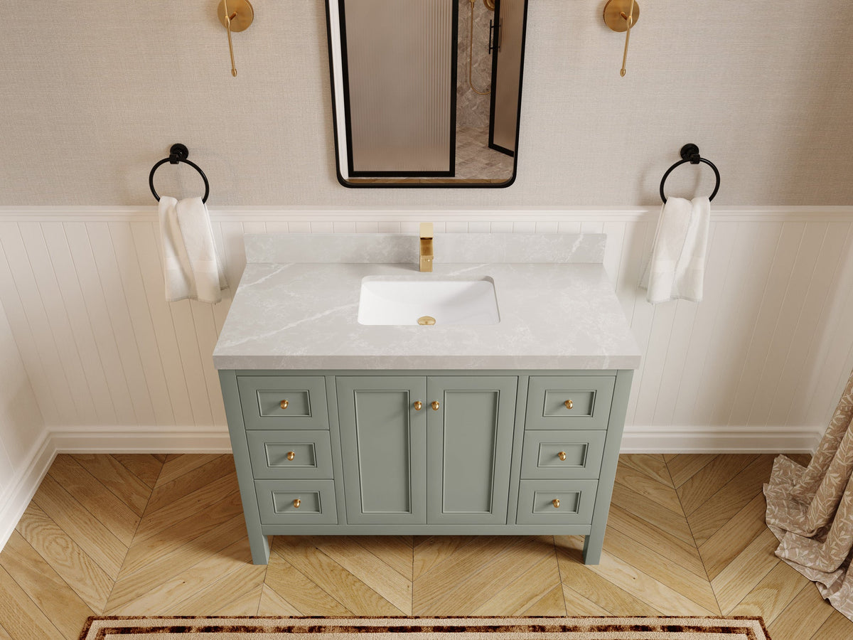 Nashville 48 in. W x 22 in. D Single Sink Bathroom Vanity - Willow Bath and Vanity