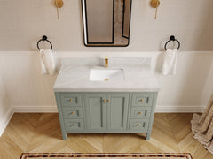 Nashville 48 in. W x 22 in. D Single Sink Bathroom Vanity - photo 42