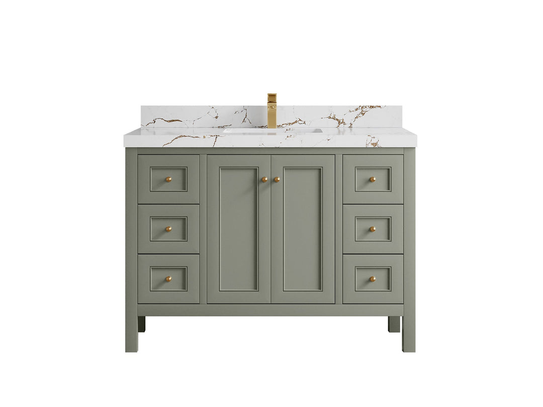 Nashville 48 in. W x 22 in. D Single Sink Bathroom Vanity - Willow Bath and Vanity