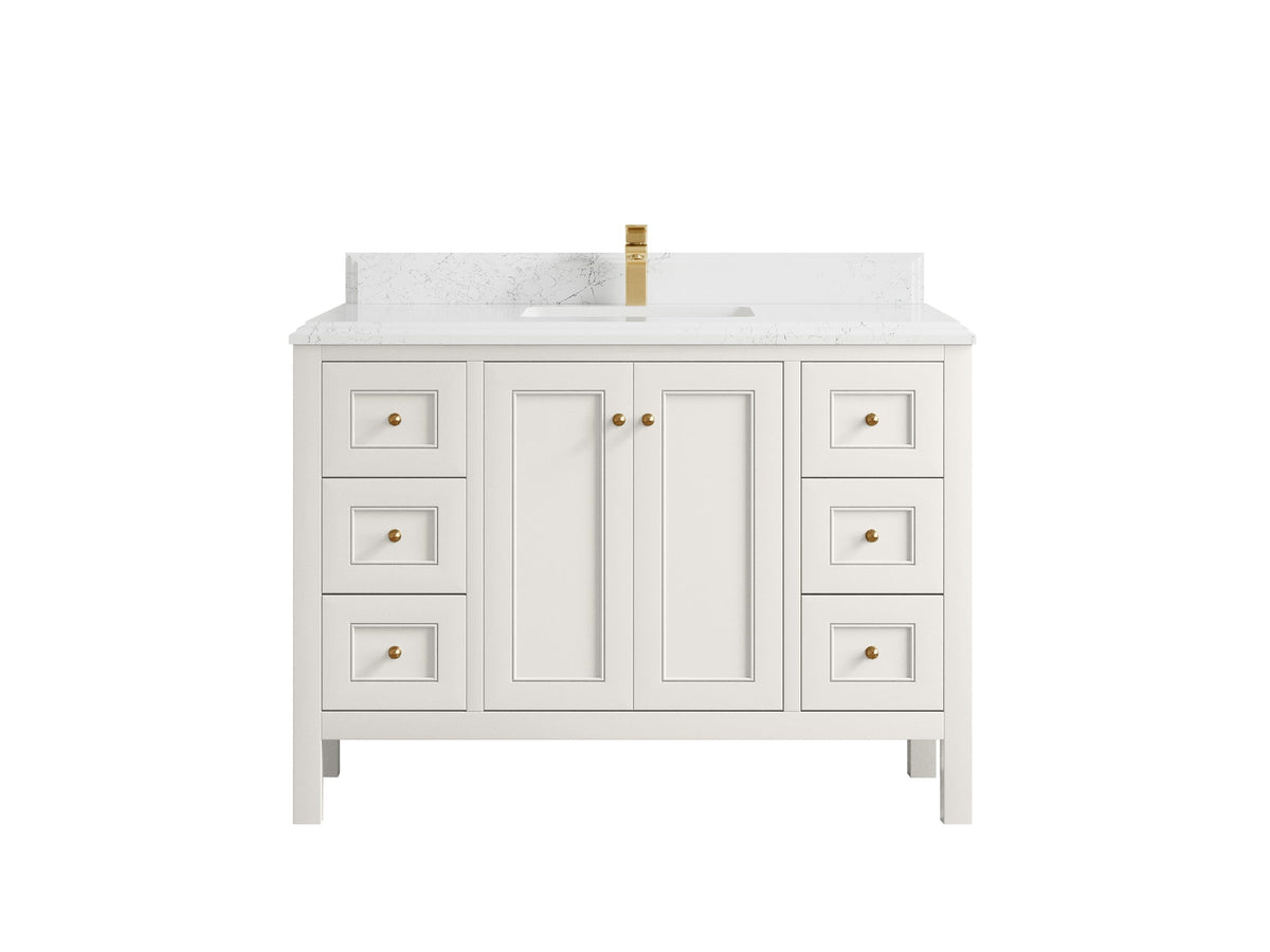 Nashville 48 in. W x 22 in. D Single Sink Bathroom Vanity - Willow Bath and Vanity