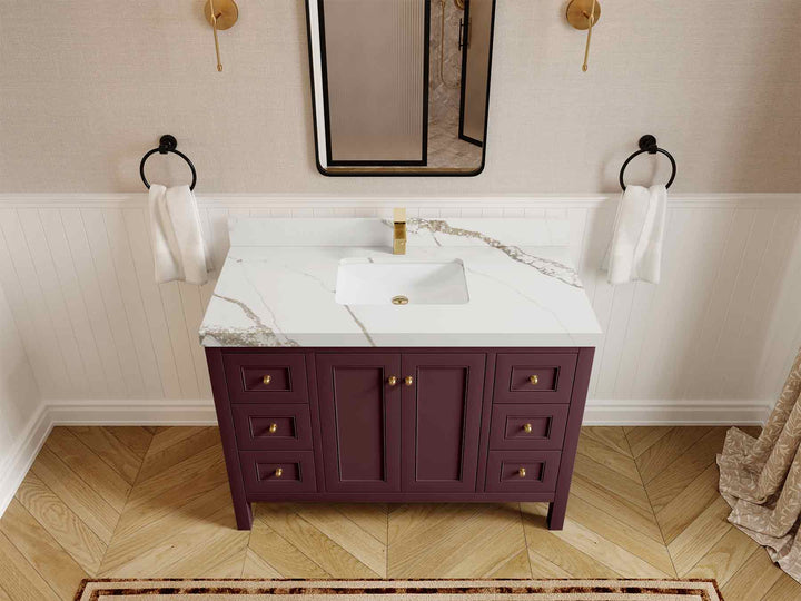 Nashville 48 in. W x 22 in. D Single Sink Bathroom Vanity - photo 18