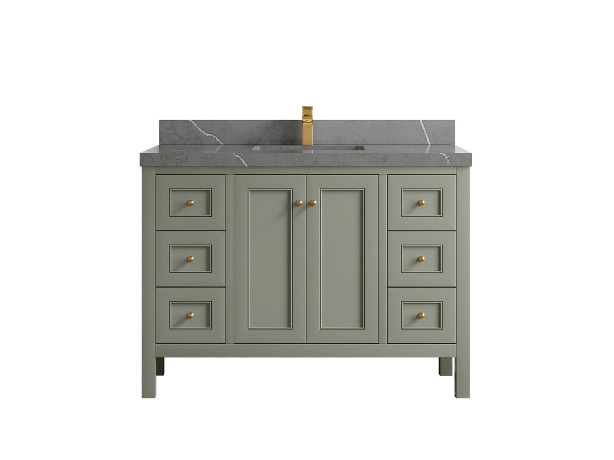 Nashville 48 in. W x 22 in. D Single Sink Bathroom Vanity - Willow Bath and Vanity