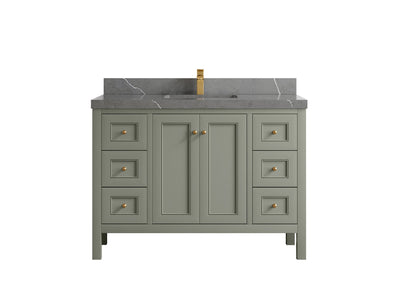 Nashville 48 in. W x 22 in. D Single Sink Bathroom Vanity - Willow Bath and Vanity