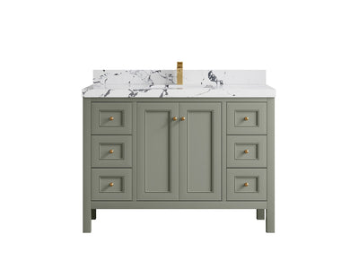 Nashville 48 in. W x 22 in. D Single Sink Bathroom Vanity - Willow Bath and Vanity