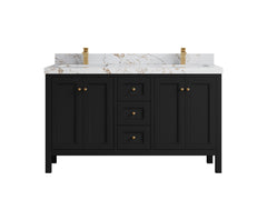 Nashville 60 in. W x 22 in. D Double Sink Bathroom Vanity - photo 47