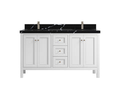 Nashville 60 in. W x 22 in. D Double Sink Bathroom Vanity - photo 39