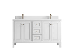 Nashville 60 in. W x 22 in. D Double Sink Bathroom Vanity - photo 17