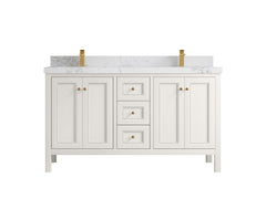 Nashville 60 in. W x 22 in. D Double Sink Bathroom Vanity - photo 23