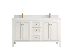Nashville 60 in. W x 22 in. D Double Sink Bathroom Vanity - photo 15