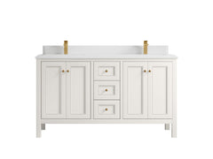 Nashville 60 in. W x 22 in. D Double Sink Bathroom Vanity - photo 37