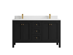 Nashville 60 in. W x 22 in. D Double Sink Bathroom Vanity - photo 23