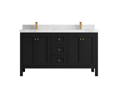 Nashville 60 in. W x 22 in. D Double Sink Bathroom Vanity - photo 27