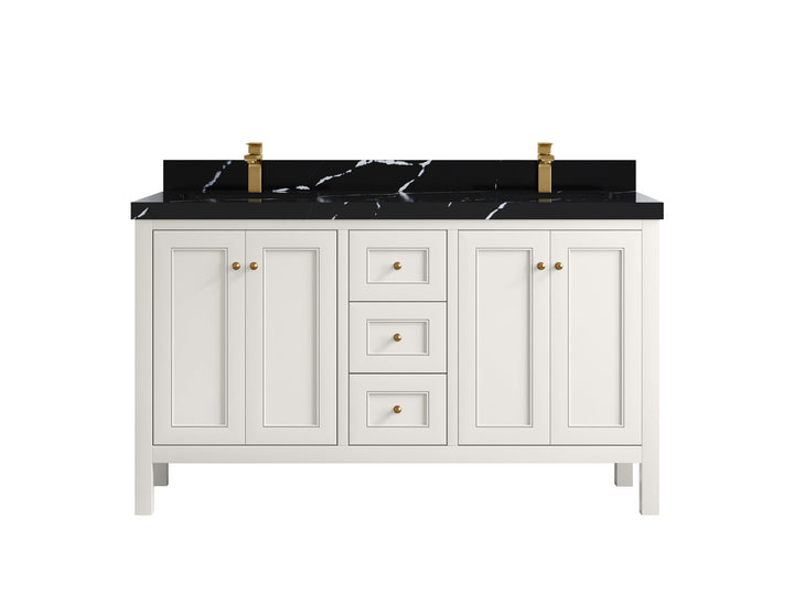 Nashville 60 in. W x 22 in. D Double Sink Bathroom Vanity - photo 17