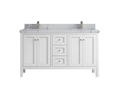 Nashville 60 in. W x 22 in. D Double Sink Bathroom Vanity - photo 31