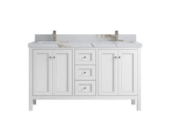 Nashville 60 in. W x 22 in. D Double Sink Bathroom Vanity - photo 41