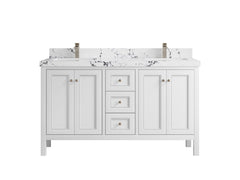 Nashville 60 in. W x 22 in. D Double Sink Bathroom Vanity - photo 49