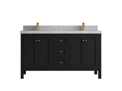 Nashville 60 in. W x 22 in. D Double Sink Bathroom Vanity - photo 31