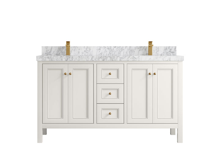 Nashville 60 in. W x 22 in. D Double Sink Bathroom Vanity - photo 29