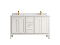 Nashville 60 in. W x 22 in. D Double Sink Bathroom Vanity - photo 35