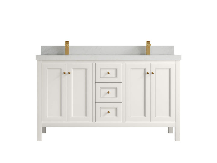 Nashville 60 in. W x 22 in. D Double Sink Bathroom Vanity - photo 31