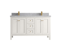 Nashville 60 in. W x 22 in. D Double Sink Bathroom Vanity - photo 41