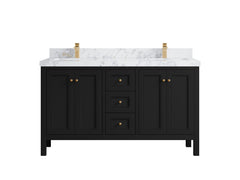 Nashville 60 in. W x 22 in. D Double Sink Bathroom Vanity - photo 41