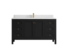 Nashville 60 in. W x 22 in. D Single Sink Bathroom Vanity - photo 19