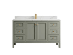 Nashville 60 in. W x 22 in. D Single Sink Bathroom Vanity - photo 33