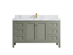 Nashville 60 in. W x 22 in. D Single Sink Bathroom Vanity - photo 25