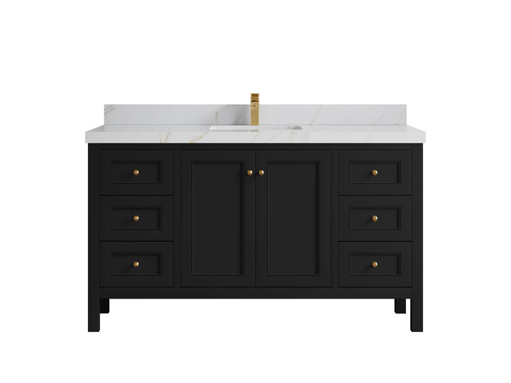 Nashville 60 in. W x 22 in. D Single Sink Bathroom Vanity - photo 47