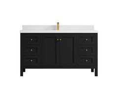 Nashville 60 in. W x 22 in. D Single Sink Bathroom Vanity - photo 45