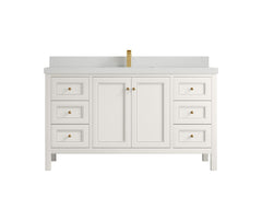 Nashville 60 in. W x 22 in. D Single Sink Bathroom Vanity - photo 31