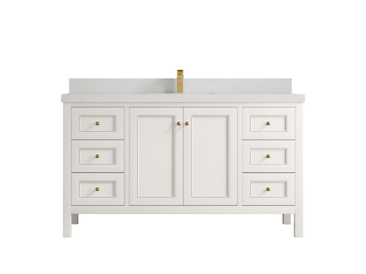 Nashville 60 in. W x 22 in. D Single Sink Bathroom Vanity - photo 31
