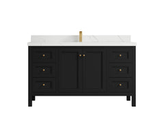 Nashville 60 in. W x 22 in. D Single Sink Bathroom Vanity - photo 39