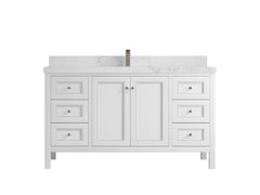 Nashville 60 in. W x 22 in. D Single Sink Bathroom Vanity - photo 1