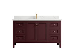 Nashville 60 in. W x 22 in. D Single Sink Bathroom Vanity - photo 21
