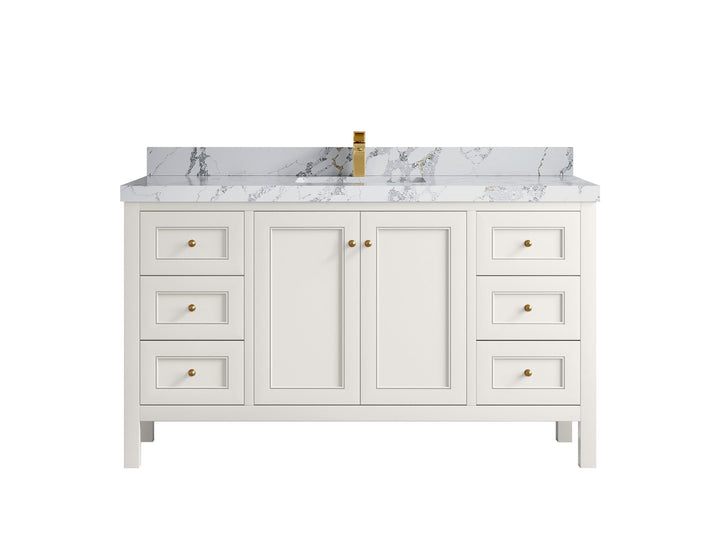 Nashville 60 in. W x 22 in. D Single Sink Bathroom Vanity - photo 25