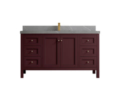 Nashville 60 in. W x 22 in. D Single Sink Bathroom Vanity - photo 37