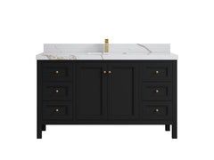 Nashville 60 in. W x 22 in. D Single Sink Bathroom Vanity - photo 37