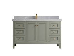 Nashville 60 in. W x 22 in. D Single Sink Bathroom Vanity - photo 41