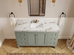 Nashville 60 in. W x 22 in. D Single Sink Bathroom Vanity - photo 44