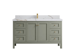 Nashville 60 in. W x 22 in. D Single Sink Bathroom Vanity - photo 19