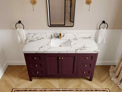 Nashville 60 in. W x 22 in. D Single Sink Bathroom Vanity - photo 38