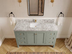 Nashville 60 in. W x 22 in. D Single Sink Bathroom Vanity - photo 28