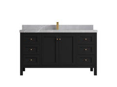 Nashville 60 in. W x 22 in. D Single Sink Bathroom Vanity - photo 23