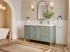 Nashville 60 in. W x 22 in. D Single Sink Bathroom Vanity - photo 2