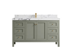 Nashville 60 in. W x 22 in. D Single Sink Bathroom Vanity - photo 49