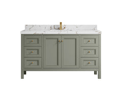 Nashville 60 in. W x 22 in. D Single Sink Bathroom Vanity - photo 45